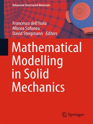 cover image of Mathematical Modelling in Solid Mechanics